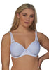 Elbrina White Smooth Spacer Underwire Moulded Cup T-Shirt Bra — 0.2295