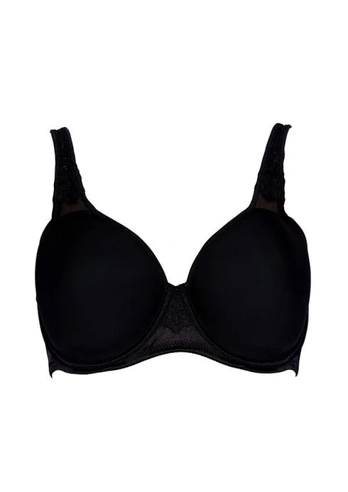 Elbrina Black Smooth Spacer Underwire Moulded Cup T-Shirt Bra — 0.2295
