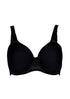 Elbrina Black Smooth Spacer Underwire Moulded Cup T-Shirt Bra — 0.2295