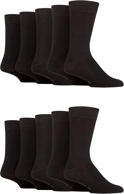 Farah 5pk Bamboo Socks with Contrast Heel