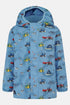 Lighthouse AW26 Blue Farm Print Waterproof Insulated Fleece-Lined Finlay Coat