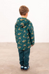 Lighthouse Kids AW26 JCB Print Waterproof Insulated Fleece-Lined Finlay Coat