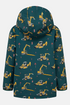 Lighthouse Kids AW26 JCB Print Waterproof Insulated Fleece-Lined Finlay Coat