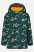 Lighthouse Kids AW26 JCB Print Waterproof Insulated Fleece-Lined Finlay Coat