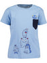 Blue Seven Boys Alien T-Shirt 928173