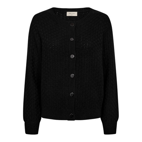 FreeQuent FQJAZZ Women’s Patterned Cardigan – Soft Cotton Blend, Loose Fit 206456