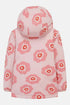 Lighthouse Kids AW26 Pink Large Flower Print Waterproof Insulated Fleece-Lined Freya Coat