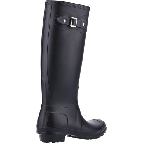 Cotswold Womens Sandringham Buckle-Up Waterproof Wellington Boots in Black