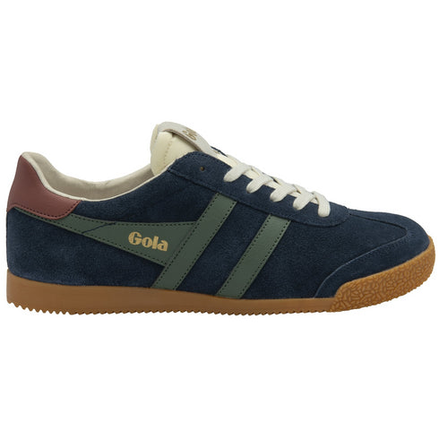 Gola Classics Men's Elan Trainers Navy/Sage/Red Ochre CMB538EN2