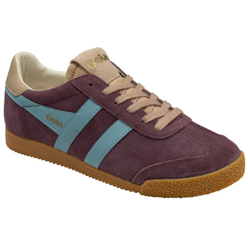 Gola Classics Women's Elan Trainers Windsor Wine/Ocean/Cameo CLB538RE2