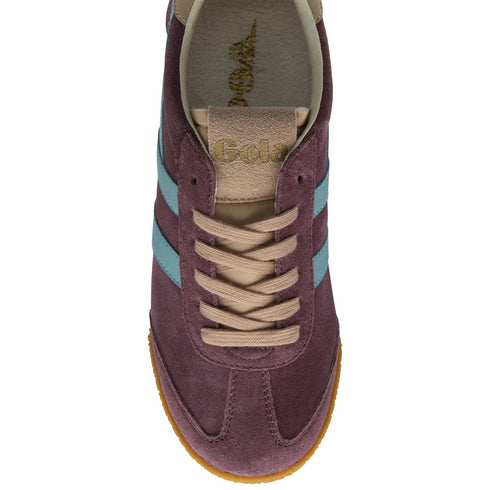 Gola Classics Women's Elan Trainers Windsor Wine/Ocean/Cameo CLB538RE2