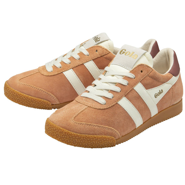 Gola Classics Women's Elan Trainers CLB538LU Terracotta/Off White/Red Ochre