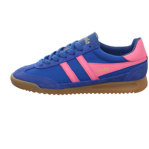 Gola Classics Women's Tornado Trainers CLB623XK Sapphire/Fluorescent Pink
