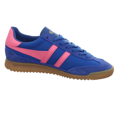 Gola Classics Women's Tornado Trainers CLB623XK Sapphire/Fluorescent Pink