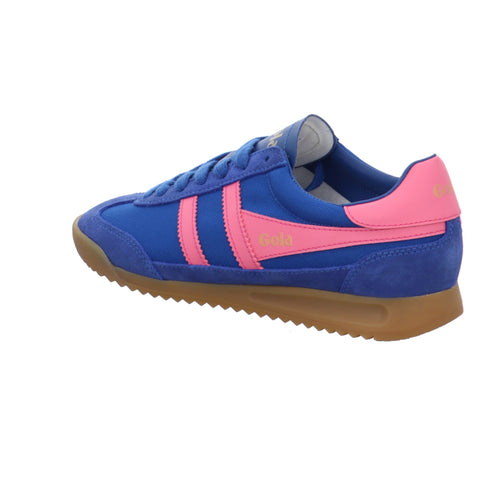 Gola Classics Women's Tornado Trainers CLB623XK Sapphire/Fluorescent Pink