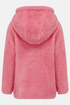 Lighthouse Kids Pink Hooded Gracie Fleece with Floral Jersey Lining