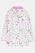 Lighthouse Girls Heidi Waterproof Rubberised Raincoat in Beach Party Theme
