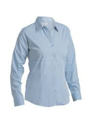 Hunter Long Sleeve School Blouse - White 660NV