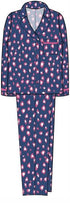 Indigo Sky Bright Animal Wincey Pyjama IN45755