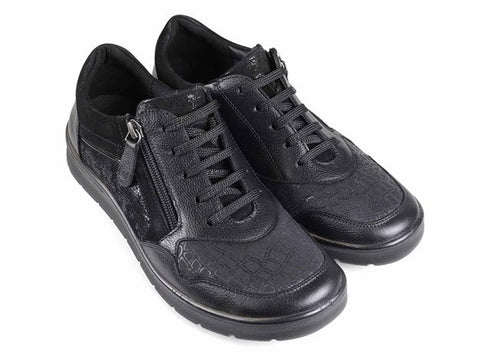 Padders Womens Indigo Lace Shoe