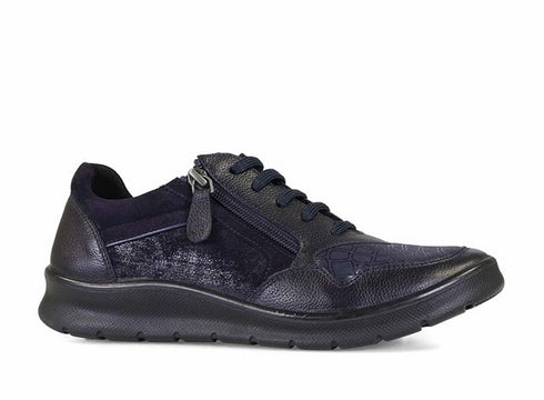 Padders Womens Indigo Lace Shoe
