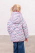Lighthouse Kids Kenna AW26 Bold Floral Print Quilted Nylon Jacket