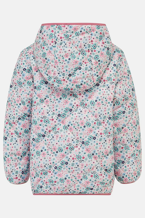Lighthouse Kids Kenna AW26 Bold Floral Print Quilted Nylon Jacket
