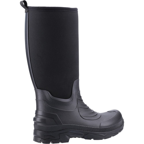 Cotswold Mens Black Kenwood 32910 Waterproof Neoprene Wellington Boot