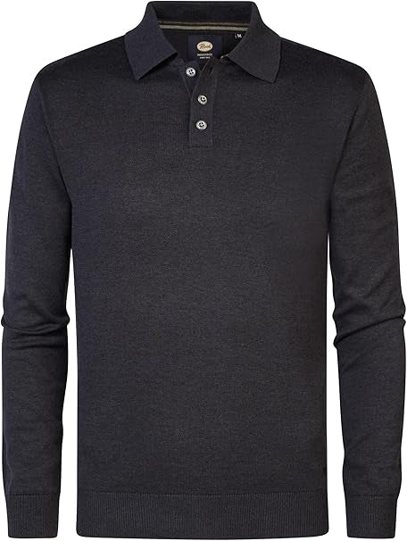 Petrol Men's Knitwear Polo Shirt M-3040-KWC204