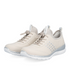 Rieker Women's Beige Slip-On Bungee Lace Trainers – L3259-60