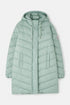 Lighthouse Laurel Womens Padded Mid-Length Coat Sage