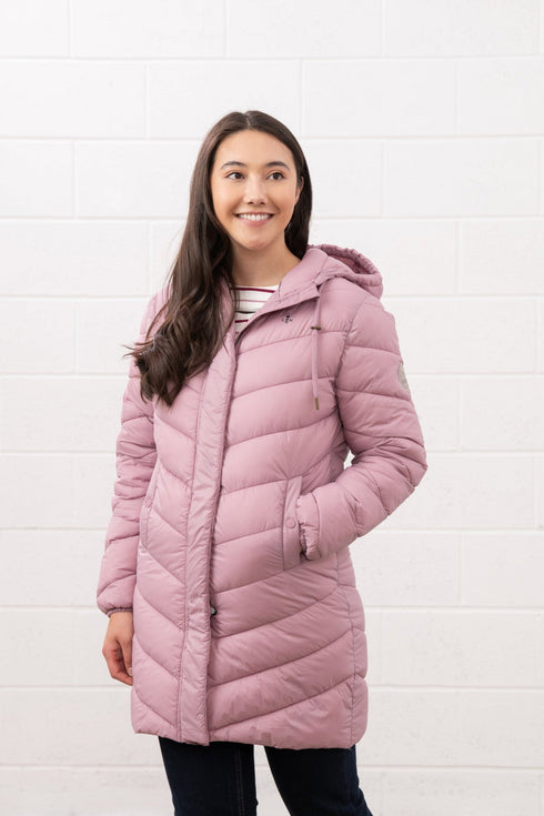 Lighthouse Laurel Womens Padded Mid-Length Coat
