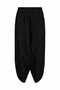 Freequent LAVA Wide Fit Pants Black Linen Blend 205807