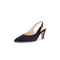 Gabor Lazona Navy Suede Slingback Heels – Wide 'G' Fit Pointed Pumps – 81.590.16