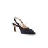 Gabor Lazona Navy Suede Slingback Heels – Wide 'G' Fit Pointed Pumps – 81.590.16