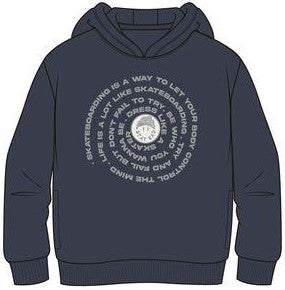 Losan Boys' Skateboarding Life Hoody – B0202_25005