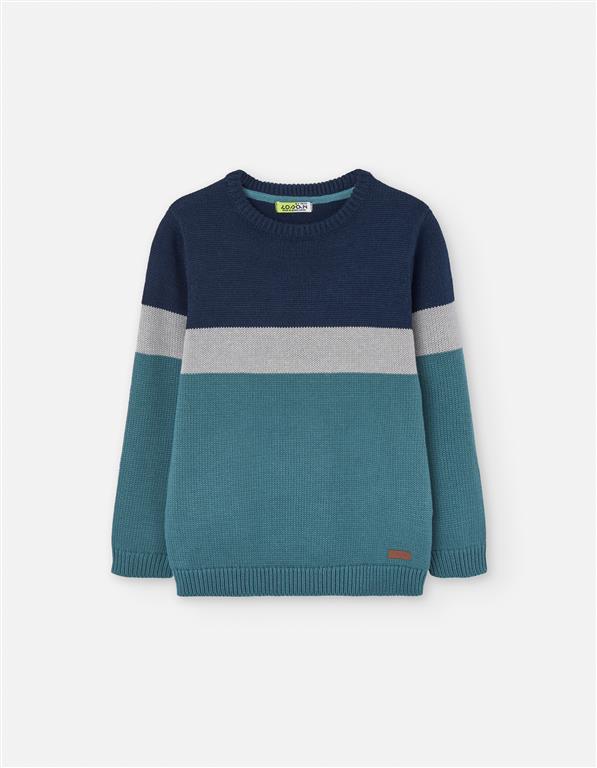 Losan Boys' Round Neck Knit Jumper B0202_25025