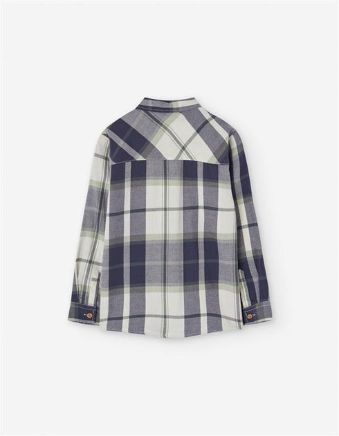 Losan Boys' Long Sleeve Checked Shirt – B0302_25009
