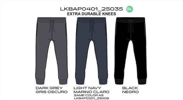 Losan Boys' Fleece-Lined Tracksuit Bottoms B0401_25035
