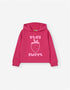 Losan Girls' Pink Hoody - Strawberry Print G0201_25007