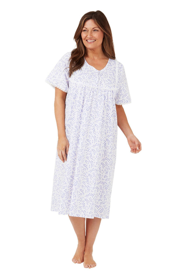 Marlon Swirl Leaf Nightdress MA40917