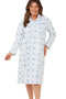 Marlon Floral Brushed Cotton Nightdress