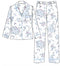 Marlon 'Floral Bouquet' Wincey on White Pyjama Set MA45751