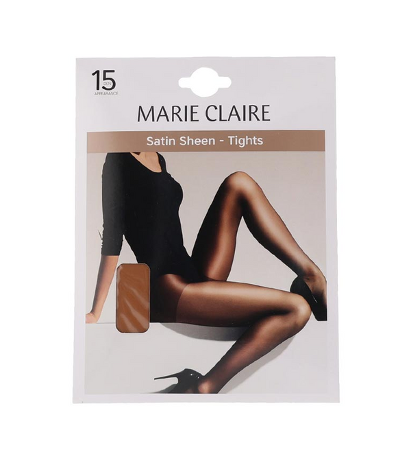 Marie Claire Nude 15 Denier Satin Sheen Ultra-Sheer Tights MC931