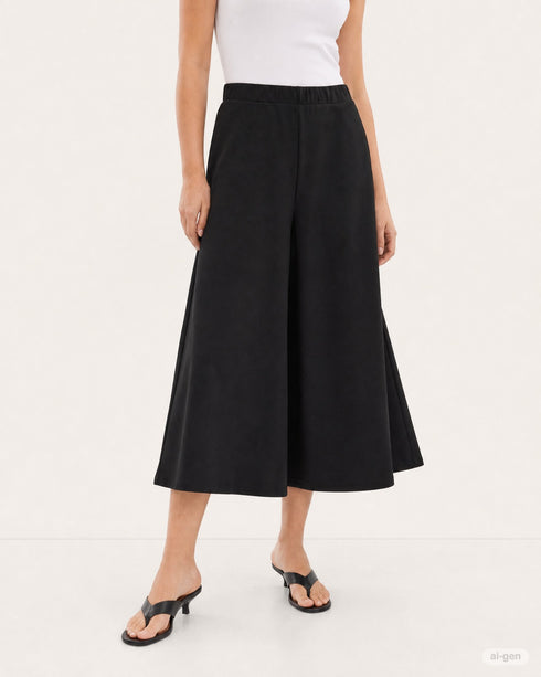 Freequent FQNANNI Culotte Pants 211583 Black