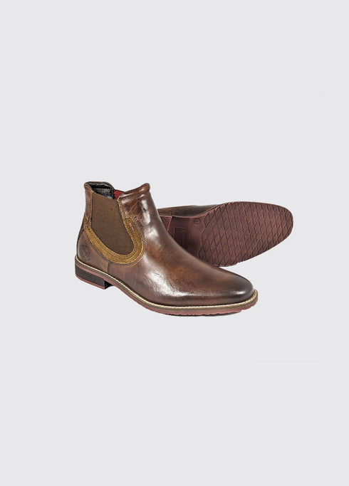 Dubarry Men's Santos Chelsea Boot - Tan 4722-07