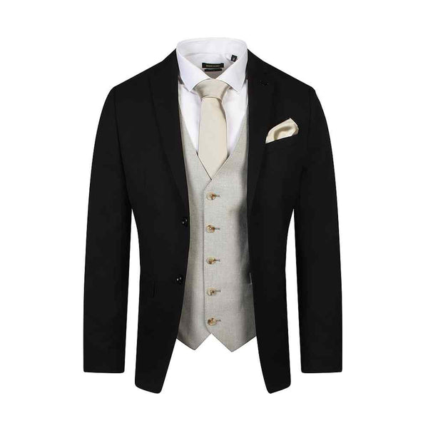 House of United Eco Black Jacket in Black MJ100