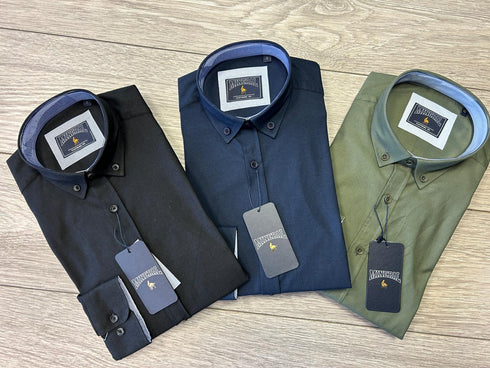 Mineral Click Stretch-Fabric Long Sleeve Shirt – ML252260