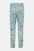 Lighthouse Kids Mollie AW26 Pastel Teal Floral Cotton Stretch Lightweight Leggings