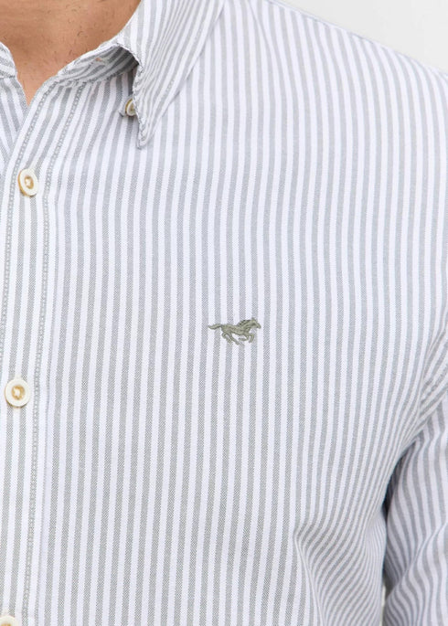 Mustang® Edinburgh Men’s Long-Sleeved Stripe Shirt 1016953